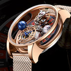 Las Vegas Roulette INDU DESIGN Mens Watches To Brand Luxury Astronomia Quartz Watch Montre Homme