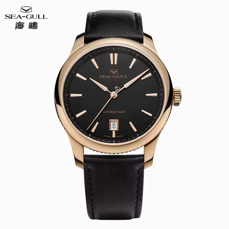 Seagull 60Th Anniversary Edition Automatic Mechanical Watch for Men Calendar Sapphire 5Bar Waterproof Luxury 40Mm Clock 415/1133
