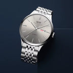 High-End Series I&W Brand Automatic Mechanical Watches Men Waterproof Watches 316L Steel Sapphire Business Men'S Watch