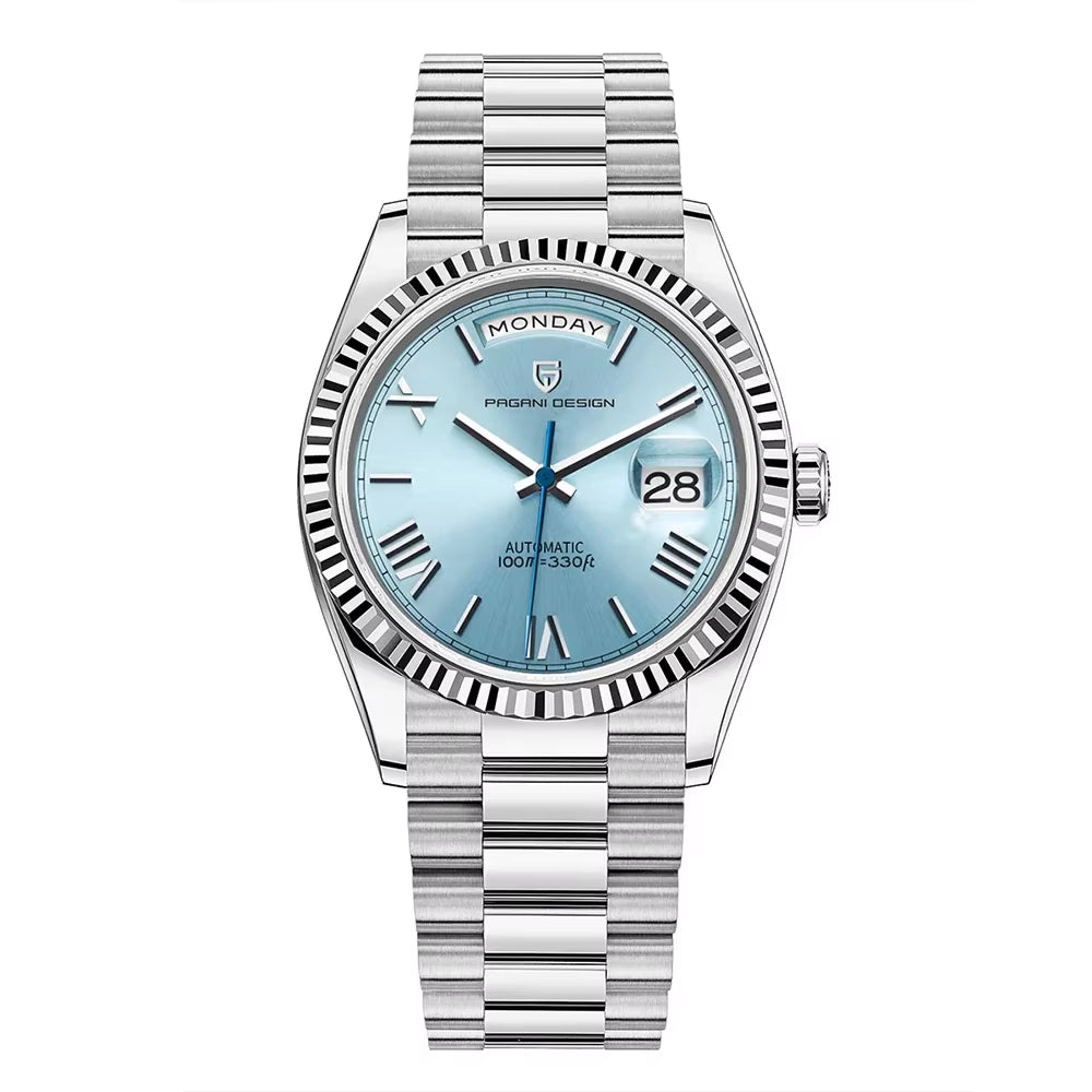 DD36 Mens Watches Top Luxury Mechanical Automatic Watch for Men ST16 Sapphire Gold Wristwatch Steel Waterproof