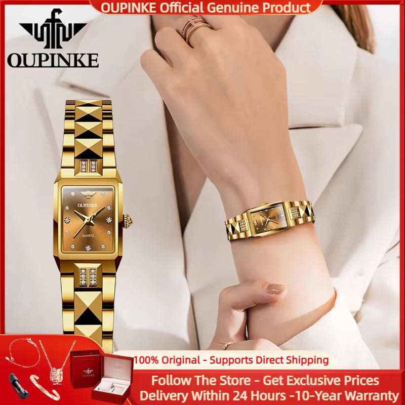 TOP Brand Luxury Quartz Ladies Watch Imported MIYOTA Movement Automatic Watch for Women Tungsten Steel Tape Waterproof