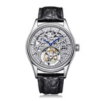 2021 ENLOONG Real Luxury Tourbillon Watches Men Skeleton Rose Gold Sapphire Stainless Steel OEM Wrist Man Watch Luxury