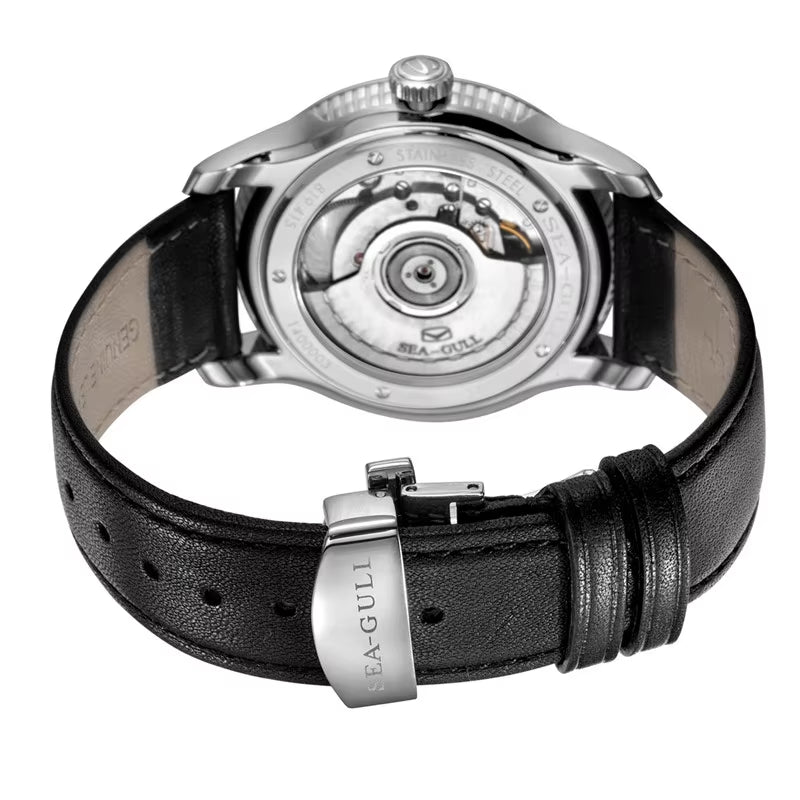 Seagull 60Th Anniversary Edition Automatic Mechanical Watch for Men Calendar Sapphire 5Bar Waterproof Luxury 40Mm Clock 415/1133