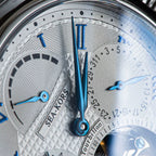 Seakors Man Tourbillon Watch Original ST8007 Movement Skeleton Dial Moonphase Wristwatche 316L Case Sapphire Romen Luxury
