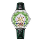 Automatic Mechanical Tourbillon Watch for Men Dimaond Dial Luxury Women Watches 0398