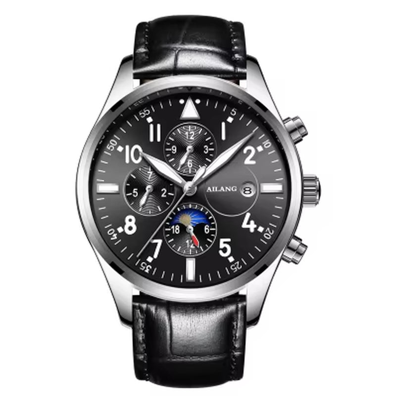 2019 the Latest Design of the Multi-Function Gear Sport Diving Watch Movements Leisure Fashion Men'S Wrist Watch Men Automatic