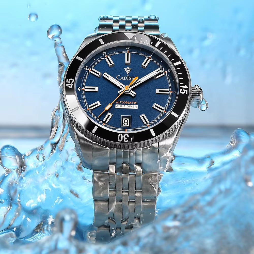 NEW 2025  Mens Watches Mechanical Wristwatch for Men Automatic Watch Men Japan NH35A Ceramic Bezel 10Bar Waterproof Clock