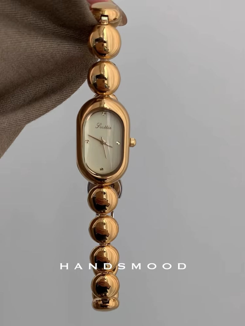 Watches for Women Fashion Temperament Gold Bracelet Casual Hundred Ladies Watches Quartz Watch Ladies Birthday Gift Box