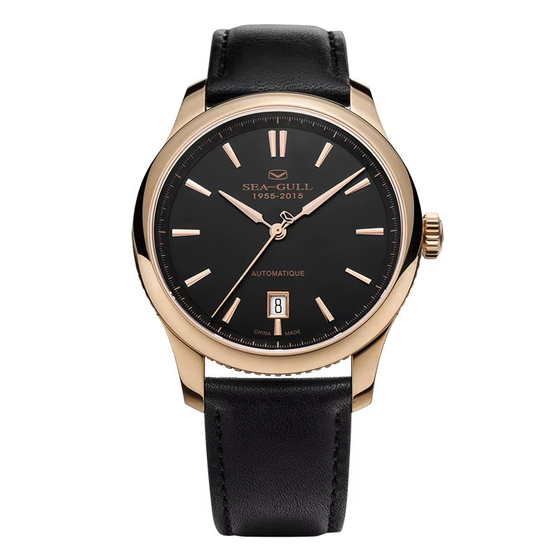 Seagull 60Th Anniversary Edition Automatic Mechanical Watch for Men Calendar Sapphire 5Bar Waterproof Luxury 40Mm Clock 415/1133