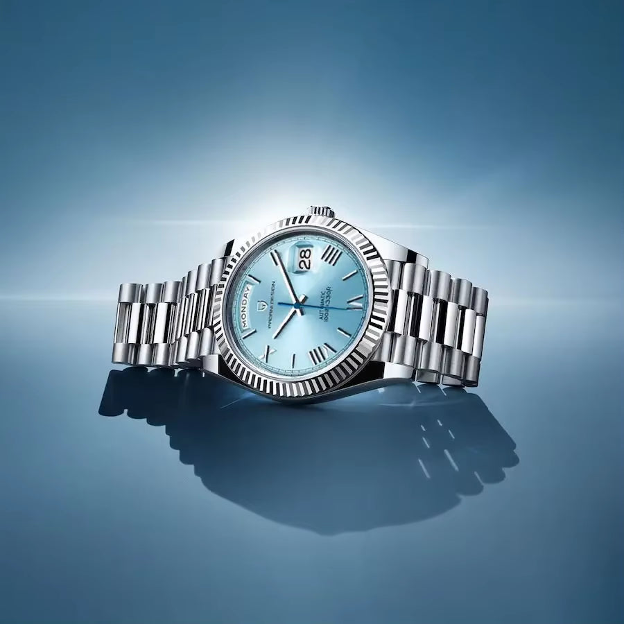 DD36 Mens Watches Top Luxury Mechanical Automatic Watch for Men ST16 Sapphire Gold Wristwatch Steel Waterproof