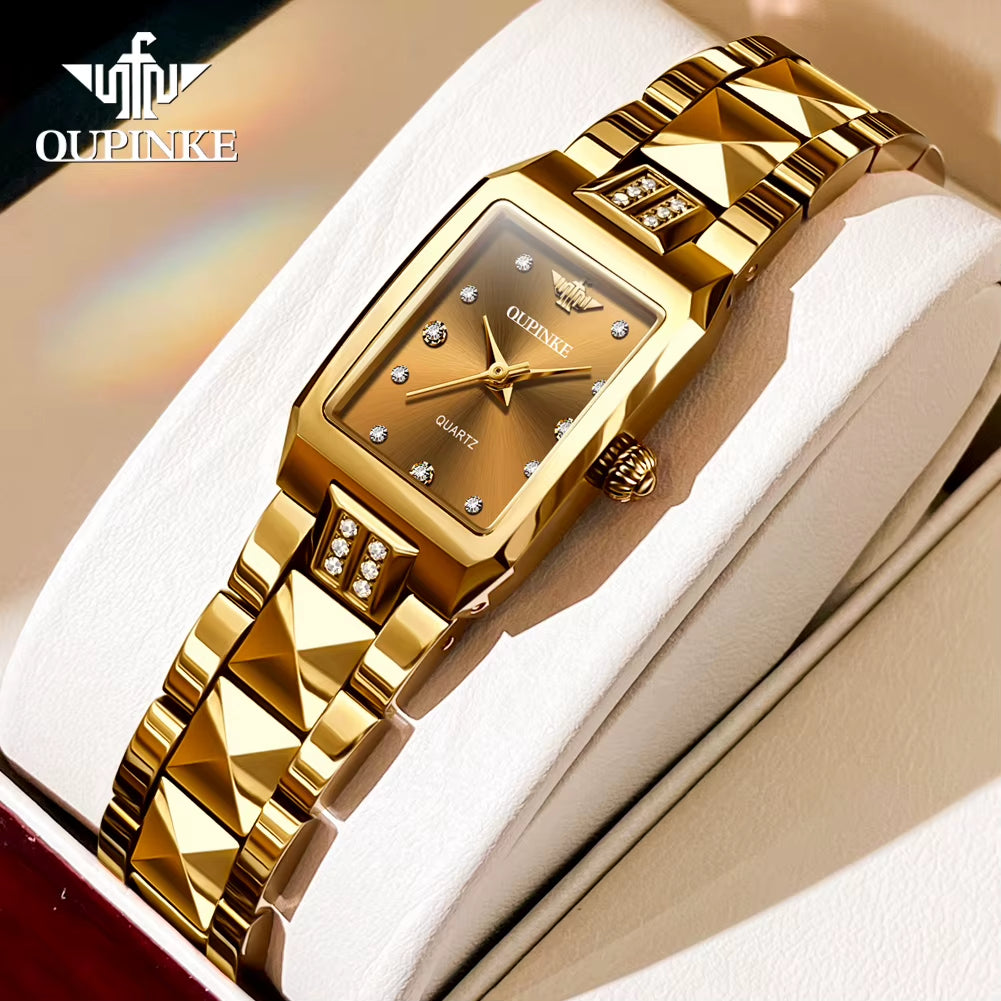 TOP Brand Luxury Quartz Ladies Watch Imported MIYOTA Movement Automatic Watch for Women Tungsten Steel Tape Waterproof