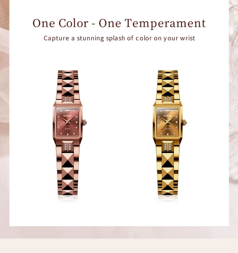 TOP Brand Luxury Quartz Ladies Watch Imported MIYOTA Movement Automatic Watch for Women Tungsten Steel Tape Waterproof