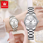 7003 Automatic Mechanical Women'S Watches Waterproof Luminous Calendar Ladies Wristwatches Luxury Diamond Watch for Woman