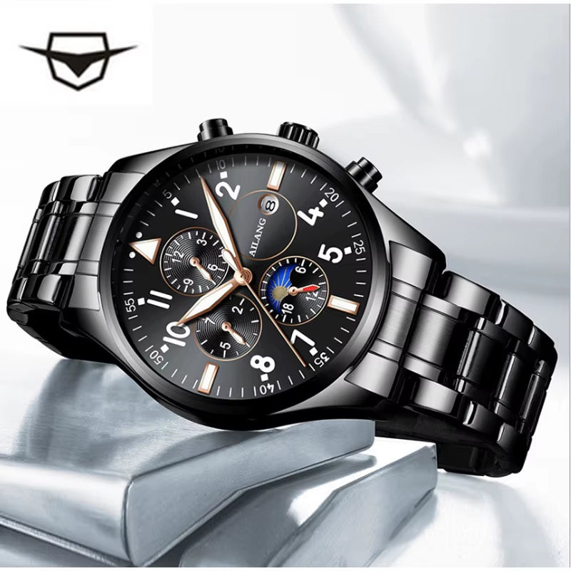 2019 the Latest Design of the Multi-Function Gear Sport Diving Watch Movements Leisure Fashion Men'S Wrist Watch Men Automatic