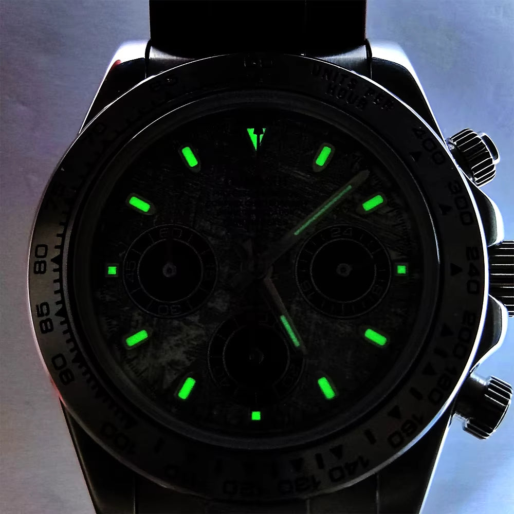 VK63 Watch 39Mm Sapphire Stainless Steel Watch Meteorite Dial Watch Luxury Men'S Watches  Watches Support Customized Logo