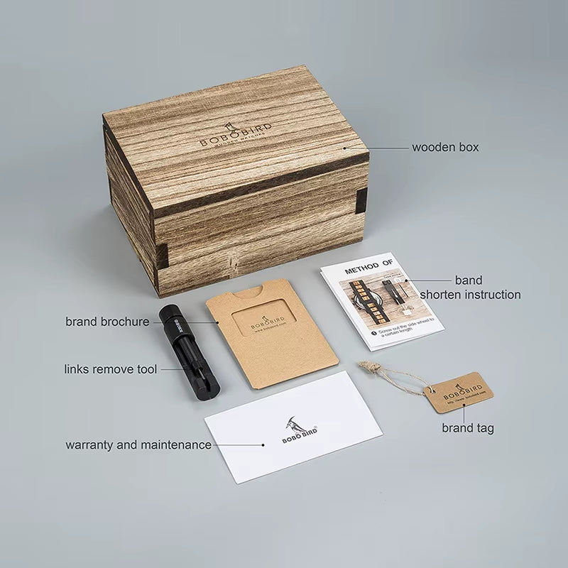 Mechanical Watches Men Top Brand Luxury Wooden Watch Montre Homme Automatique Customized Automatic Watch