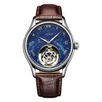 Original Tourbillon Watch for Men Mechanical Skeleton Tourbillon Movement Mens Watches Sapphire Mirror Wristwatch New 7045