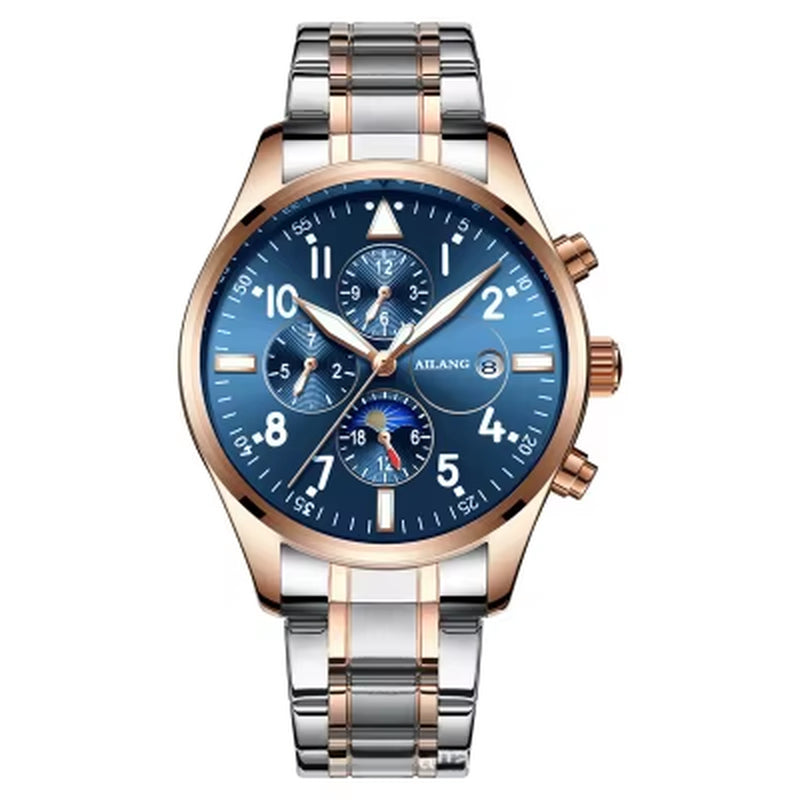 2019 the Latest Design of the Multi-Function Gear Sport Diving Watch Movements Leisure Fashion Men'S Wrist Watch Men Automatic