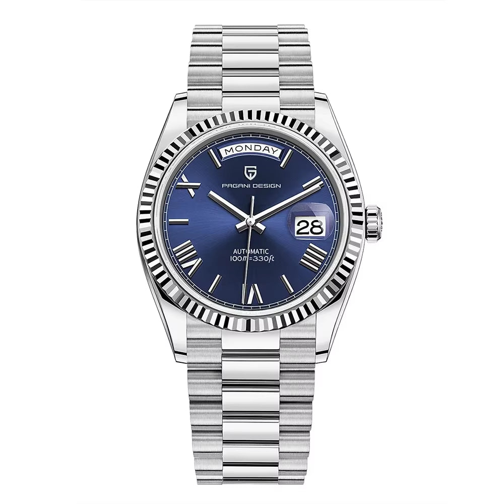 DD36 Mens Watches Top Luxury Mechanical Automatic Watch for Men ST16 Sapphire Gold Wristwatch Steel Waterproof