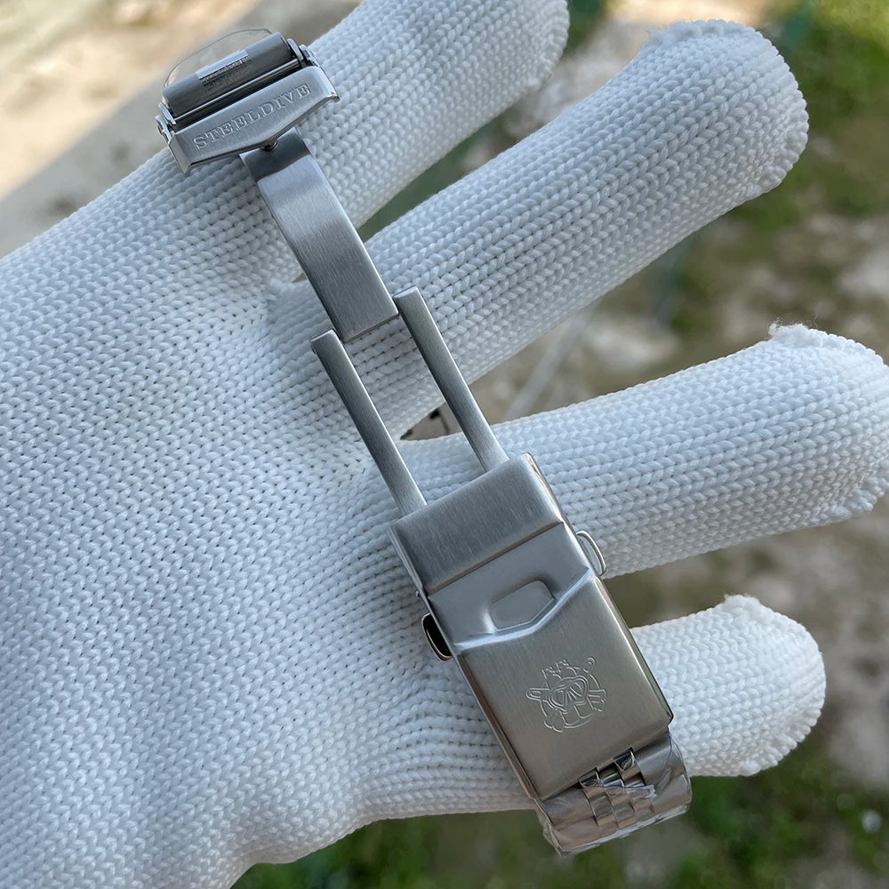 NH34 GMT Automatic Watch 41MM  SD1993 Ceramic Bezel 300M Waterproof Super Lumimnous Black Dial Mens Dive Watches Reloj