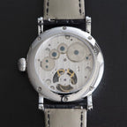 Seakors Man Tourbillon Watch Original ST8007 Movement Skeleton Dial Moonphase Wristwatche 316L Case Sapphire Romen Luxury