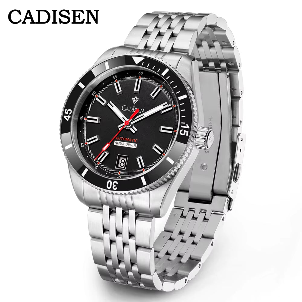 NEW 2025  Mens Watches Mechanical Wristwatch for Men Automatic Watch Men Japan NH35A Ceramic Bezel 10Bar Waterproof Clock
