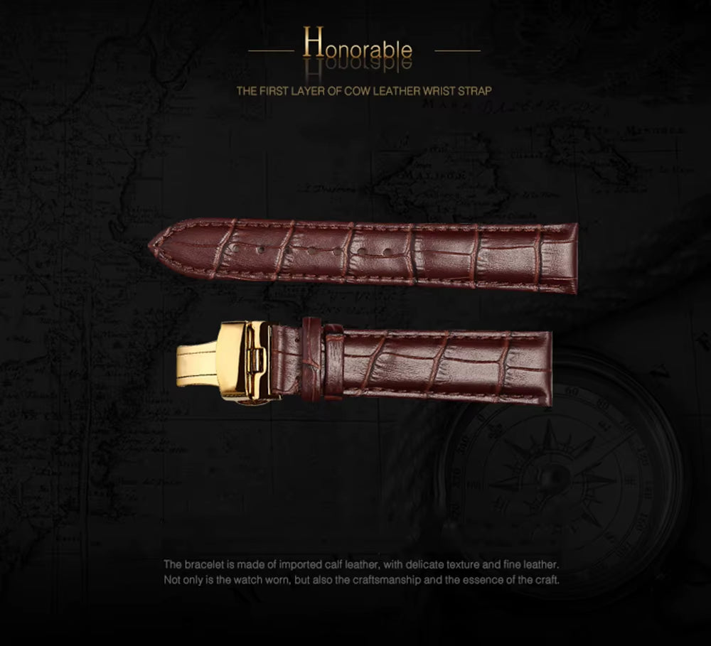 Real Tourbillon Watch for Men Mechanical Movement Mens Watches Brand Luxury Skeleton Clock Gemini Relogio Masculino