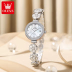 5638 Women Watches Original Elegant Quartz Watch Waterproof Luminous Date Ladies Set Bracelet Watch Girls Gift Reloj Mujer